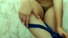 hot indian beauty fingers herself whispering dirty hindi sex tales teasing her wet pussy