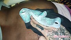 ebony emo leaves creamy ass pussy out for tenant rent creampie payment