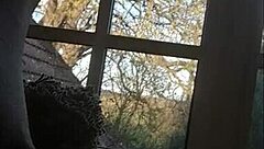 Mature Doll Fucked in Window Stairs and Floor