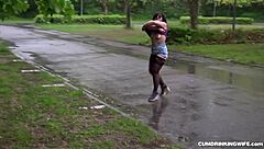 Dogging Wife Gangbanged By Strangers In Car!