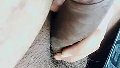 Jerk Off To This Sexy NRI Girlfriend's Tight Pussy In Car!
