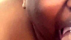 ebony bbw takes sloppy doggystyle bbc deepthroat facial