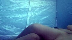 camping adventure turns wild with goth latina's dripping pussy