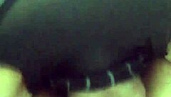 Husband Pounds Pussy Hard Before Cumming on Tits