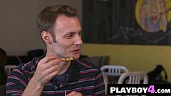 perverted milf couple goes wild sucking monster cocks in hardcore big tits show 😈🍆💦