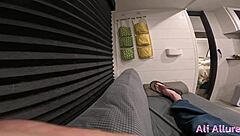 hey ali orders hot gilf stripper for steamy ass fucking action