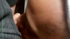 my cock throbs as she sucks it deep and sloppy