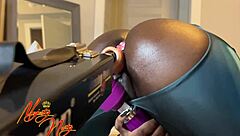 Amateur Black Babe Needs Solo Masturbation Assistance Now