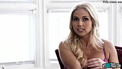 christie stevens chokes on big black monster cock