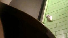 grabbing joya's naked ass in bathroom sneak