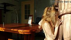 stepsis striptease led to greedy tight pussy pounding taboo