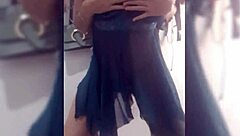 pretty latina lingerie dance turns homemade steamy