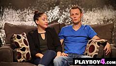 perverted milf couple goes wild sucking monster cocks in hardcore big tits show 😈🍆💦