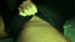 dude your big cock jerks loud moans bed workout