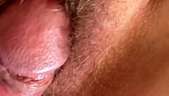 slow motion ultra closeup hairy housewife tight pussy monster cock fuck
