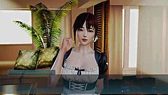 hentai anime babe seduces in wild sex game