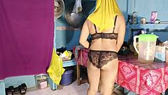 Housewife Fucked Bent Over Kitchen