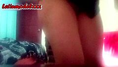 Curvy Model Poses Big Natural Tits Fat Ass for Fans