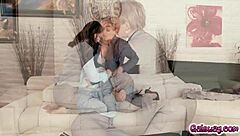 Dee Williams craves Aidra Fox's perfect tits and body now?