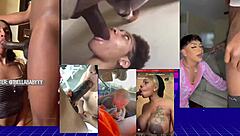 monster cocks get intense sucking action