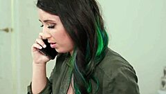 Big Tits Babysitter Milf Enforces Strict Lesbian House Rules on Teen!