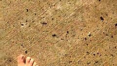 dirty calloused soles beg for barefoot fetish worship!