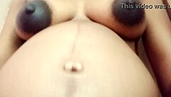 pregnant brunette housewife craves your creampie filling