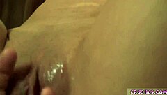 women enjoy sneaky bus encounter with older man