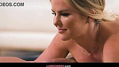 Chris Charges into Epic Nuru Massage with Monster Cock Deepthroat Big Ass Titty Fuck Cum in Mouth Shaved Pussy