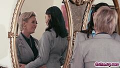 Dee Williams craves Aidra Fox's perfect tits and body now?