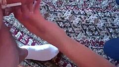 begging for release? we hold your chastity key, femdom toy tease awaits!