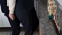 curvy teen rides creampie bent over doggystyle daddy pussy moaning taboo