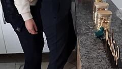 curvy teen rides creampie bent over doggystyle daddy pussy moaning taboo