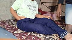 Desi girlfriend moans passionately during full hindi village sex romance