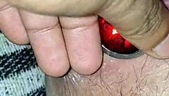 Homemade Latina anal creampie with toys