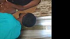 neighbor's chubby wife poses as maid for sneaky fingering fun