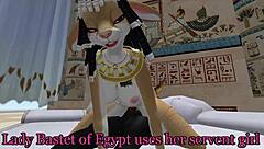 Furry shemale slave endures hardcore BDSM monster fucking