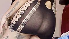 intense thrill as neighbor watches my window masturbation