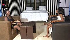 wanna watch my ebony girlfriend squirt on her clit?