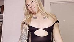 intense thrill as neighbor watches my window masturbation