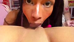 perfect pussy lick angle staring deep into camera