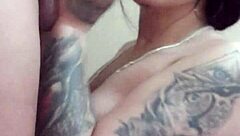 street blowjob ends in public pounding