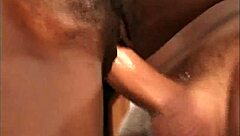 Sorority Sistas Double Penetrate Ebony Teens with Huge Cocks!