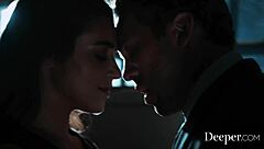 brooklyn grays takes five cocks deep in bukkake blowbang fantasy!