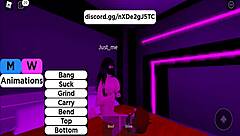 Teasing My Slutty Babe in Roblox Heat