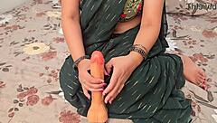 vasna bhabhi stuffs huge 10 inch dildo deep