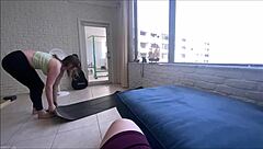 eliza eves redhead yoga 3some pov 🔥