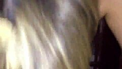 Amateur Black Cock Chokes Deep in Sloppy Gagging Interracial Blowjob