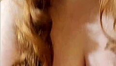 Teasing pussy lips before work starts