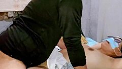 new nanny's first task? cum all over juicy pussy closeup